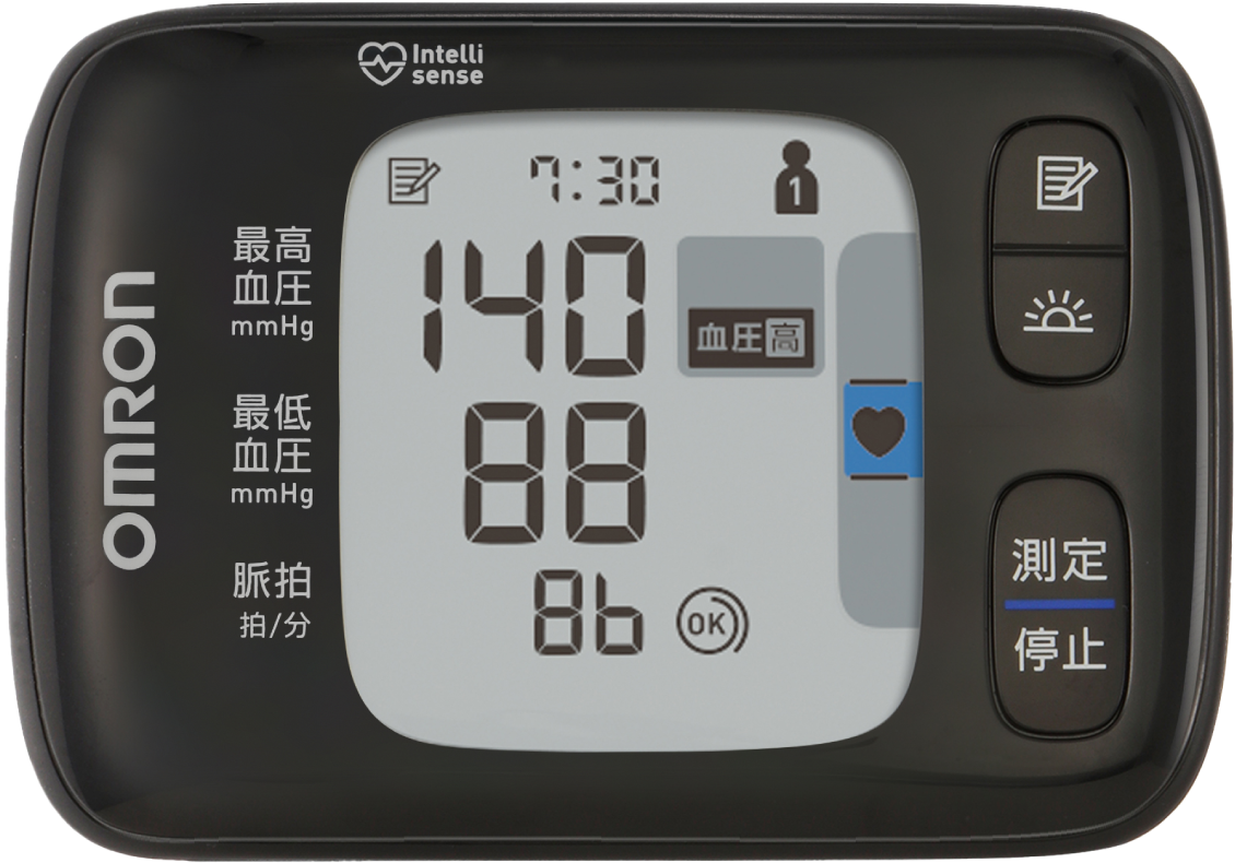 HEM-6232T藍牙手腕式血壓計